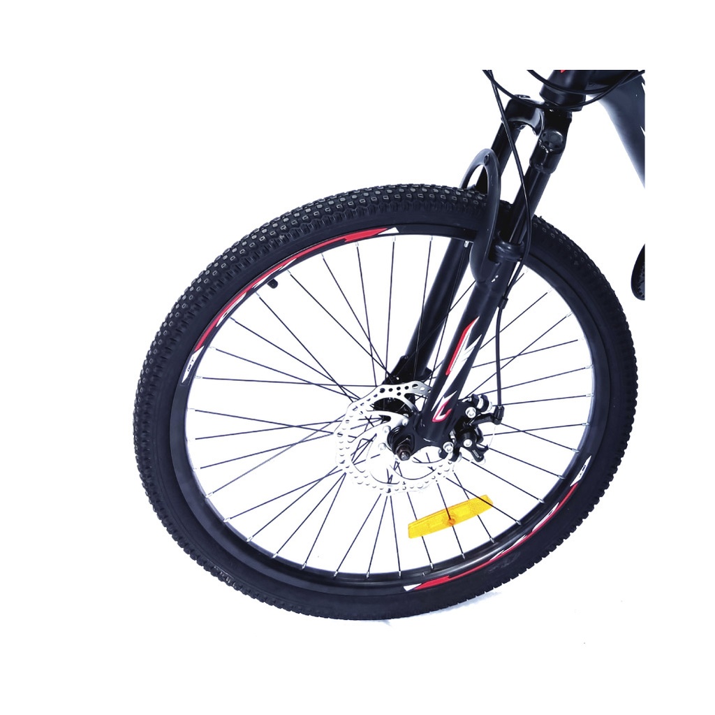 BICICLETA ARO 24 SNAP NEGRO/ROJO