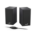 ALTAVOCES ESTÉREO DE MADERA USB