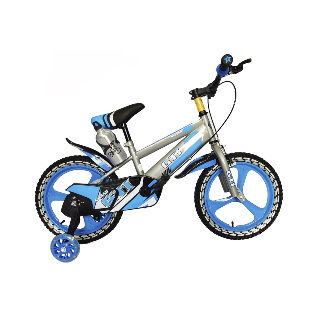 BICICLETA ARO 16 SMASH NIÑO AZUL - GTI Y19-8