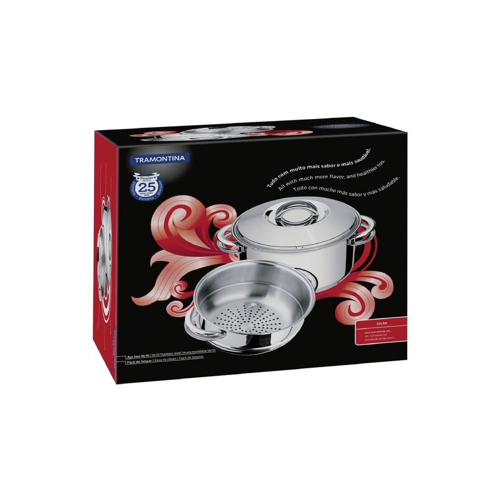 OLLA SOLAR VAPOR JGO 2PZ - TRAMONTINA