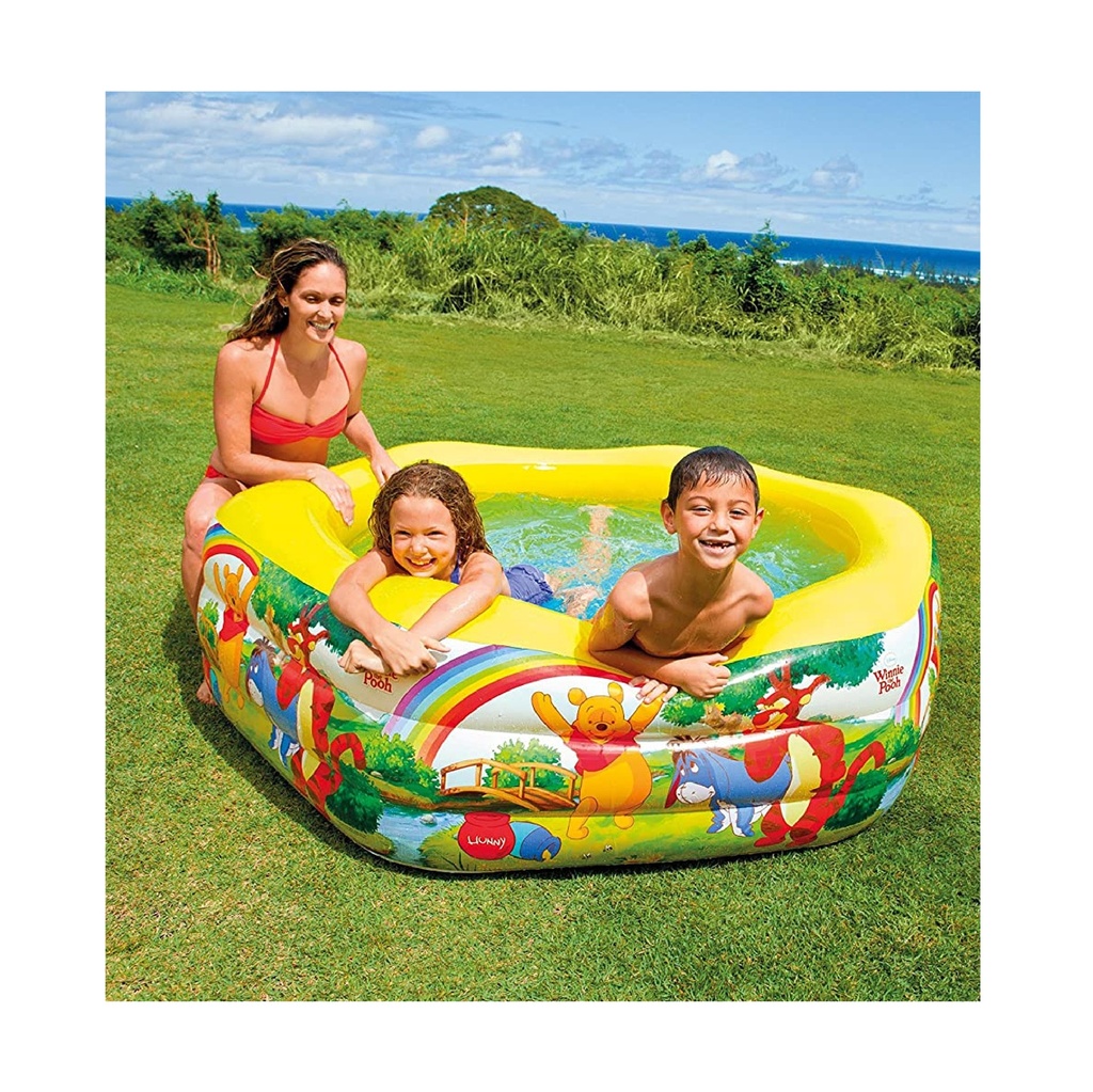 PISCINA EXAGONAL WINNIEPOOH 191X178CM - INTEX