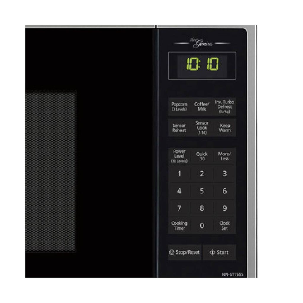 MICROONDAS 1.6P INVERTER 1200W INOX NN-ST765S - PANASONIC