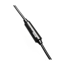 AUDIFONO ALAMBRICO 1.8MT DIADEMA MICROFONO NEGRO - MAXELL