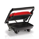 SANDUCHERA 2 PANES PANINI GOURMET 110V ROJO - HAMILTON BEACH