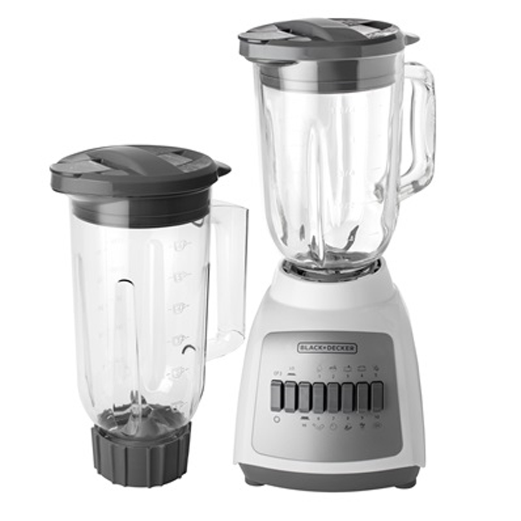 LICUADORA 550W 10 VEL C/FUNCION DE PULSO -BLACK DECKER BLBD210GPW