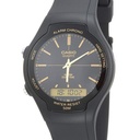 RELOJ DE MUÑECA PARa HOMBRE ANALOGICO REDONDO NEGRO - CASIO