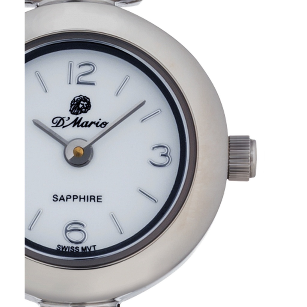 RELOJ DE MUÑECA PARA MUJER ANALOGICO REDONDO BLANCO - D´MARIO