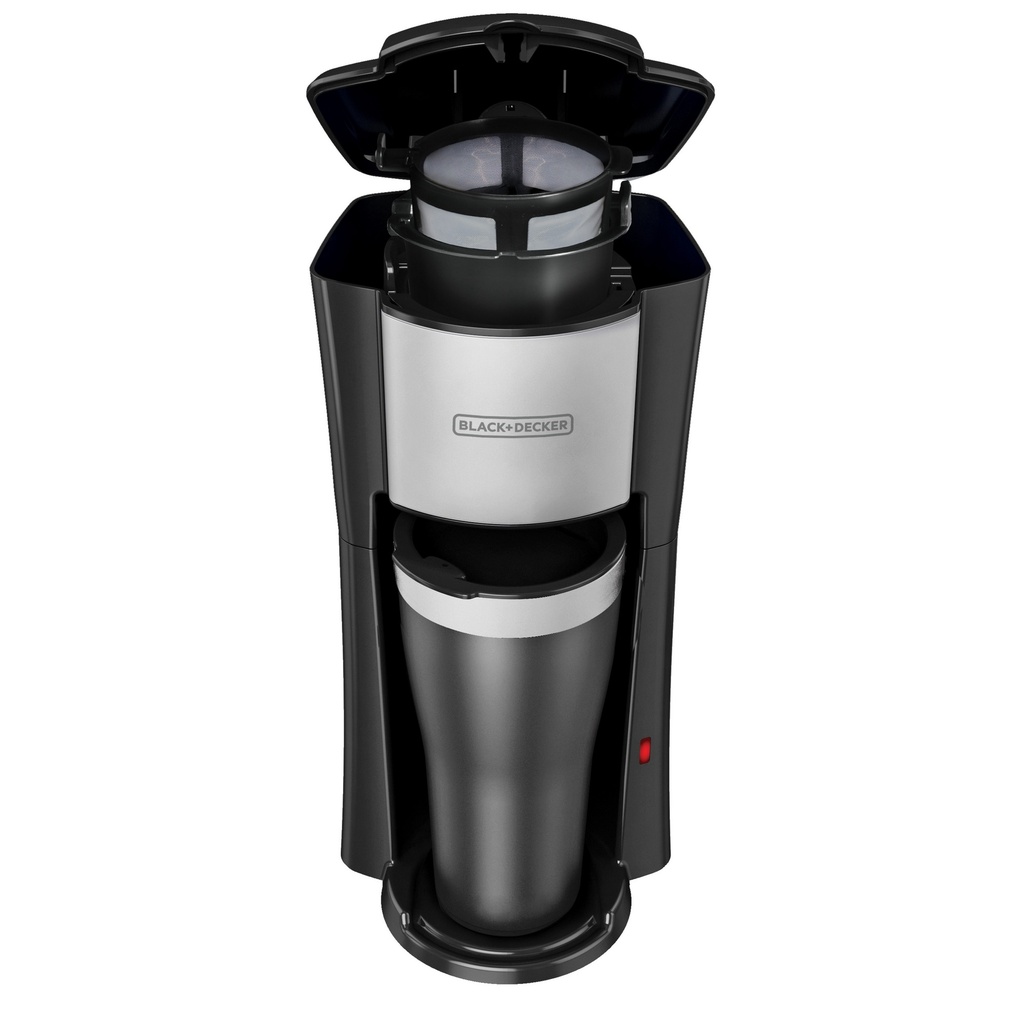 CAFETERA INDIVIDUAL Y TAZA TERMICA 16 OZ NEGRO/-BLACK DECKER