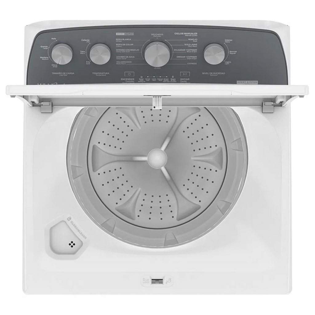 LAVADORA DE ROPA 18KG 40LB XPERT SISTEM BLANCO/-WHIRLPOOL
