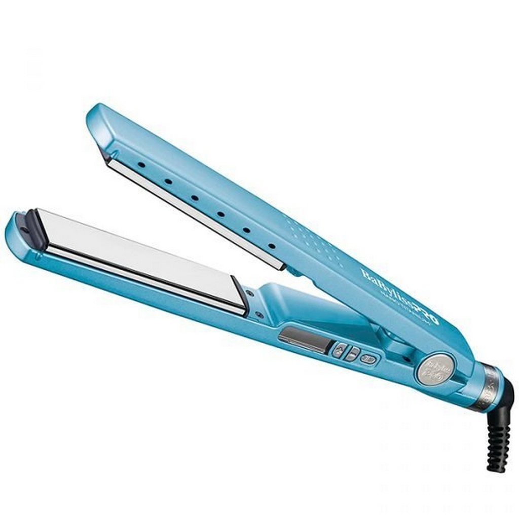 PLANCHA ALISADORA DE CABELLO 1 1/4&quot; NANO TITANIUM -BABYLISS