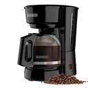 CAFETERA 12 TAZAS TECNOLOGIA VORTEX NEGRO/-BLACK DECKER