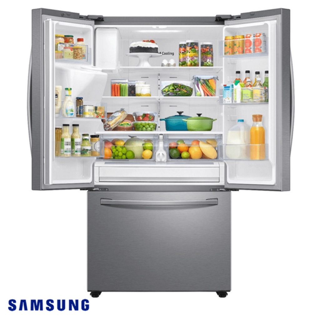 REFRIGERADORA SBS 27FT PANTALLA TABLET ICE MAX CROMA/-SAMSUNG