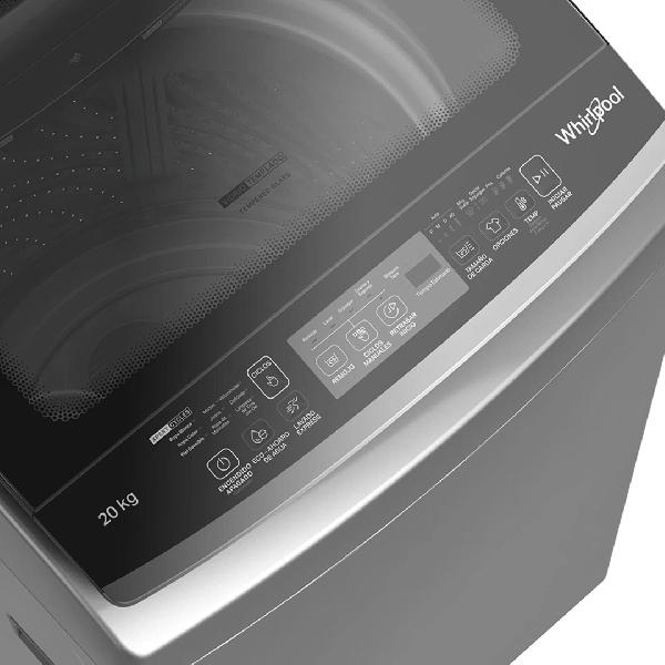 LAVADORA DE ROPA XPERT ECO 20KG 44LB GRIS/-WHIRLPOOL