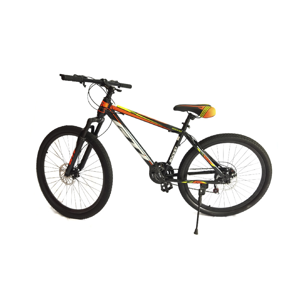 BICICLETA GTI ROCKET  ARO 26&quot; NEGRO/ NARANJA - ECUACYCLO