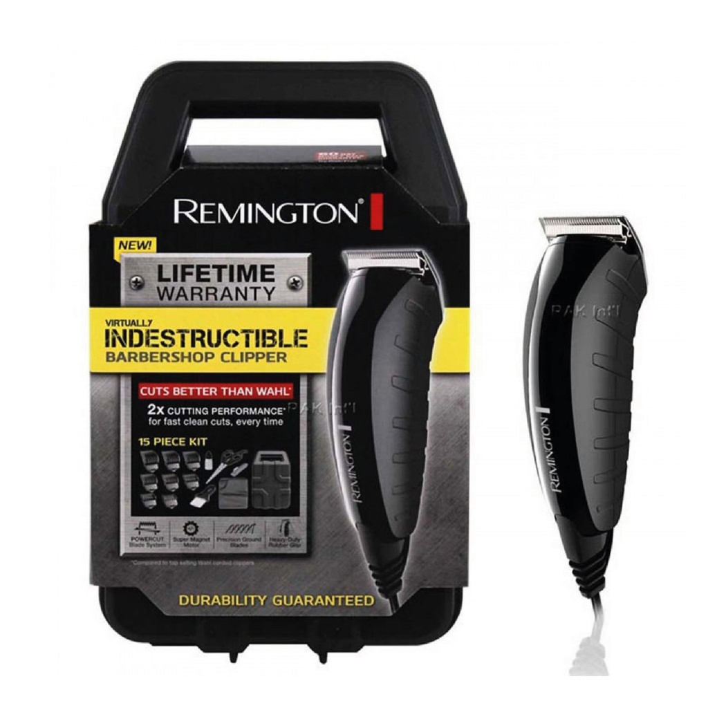 MAQUINA DE CABELLO EN ESTUCHE CON ACCESORIOS -REMINGTON