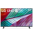 TELEVISOR LED UHD 4K 43&quot; AI THINQ HDR10 PRO WEBOS NEGRO/-LG