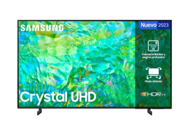 TELEVISOR SAMSUNG LED 70&quot;PLG SMART TV 4K HDR 10 PLUS C/VOZ UN70CU8000P - SAMSUNG
