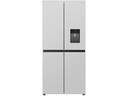REFRIGERADORA SIDE BY SIDE 460LT CROSS DOOR INVERSOR ECOLOGICO PLATEADO-TCL