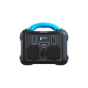 ESTACION ELECTRICA  300W PORTABLE DE BATERIA 8 PUERTOS 110V NEGRO-FORZA