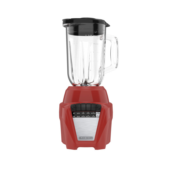 LICUADORA DURA-MAX 700W 8 VEL SISTEMA INTELIGENTE ROJO/-BLACK DECKER