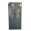 REFRIGERADORA SIDE BY DIDE 460LT INVERTER 2P NO FROST LED 72X83X178CM GRIS/MATE -RCA