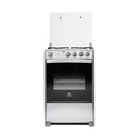COCINA GRILL A GAS 4Q 24&quot; CON HORNO 58X60X94CM CROMA/-INDURAMA