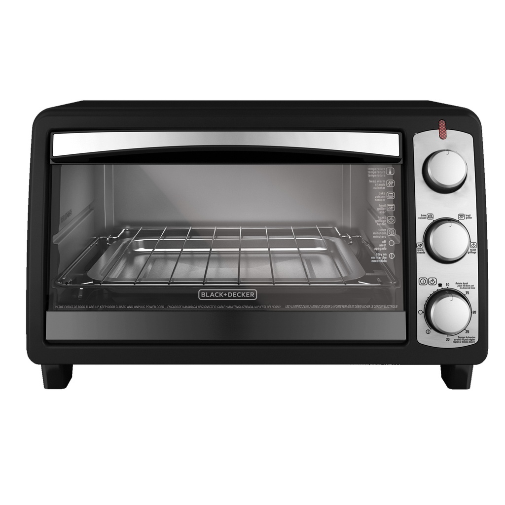 HORNO TOSTADOR ELECTRICO 14LT MULTIFUNCION NEGRO/-BLACK DECKER