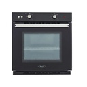 HORNO EMPOTRABLE A GAS 120V GRILL TIMER MECANICO NEGRO/-HACEB