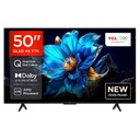 TELEVISOR SMART UHD QLED 4K 50&quot;GOOGLE TV NEGRO/-TCL