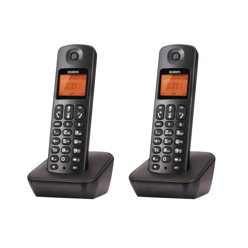 [AT3100-2] TELEFONO INALAM LCD - UNIDEN/ALARMA/ NEGRO
