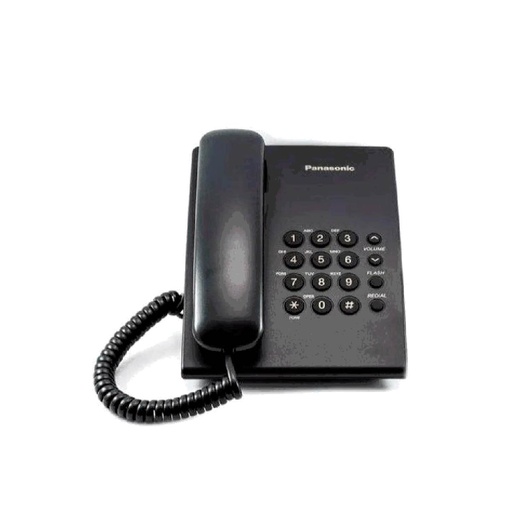 [KX-TS500-NEGRO] TELEFONO ALAMB NEGRO - PANASONIC