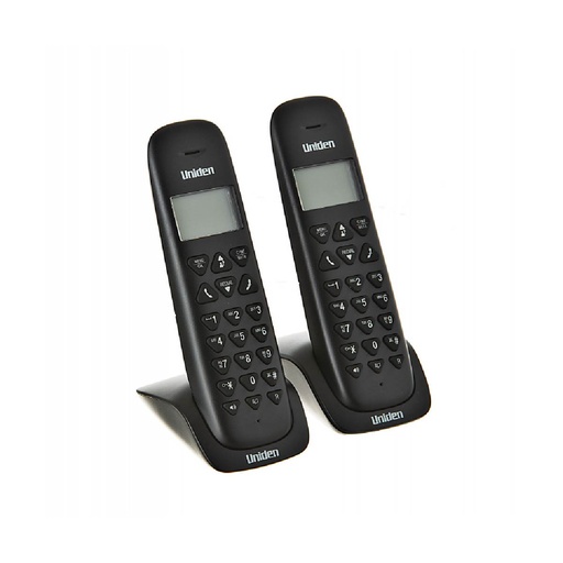 [AT3102-2] TELEFONO INALM 2 BASES LCD C/ALTAVOZ NEGRO - UNIDEN