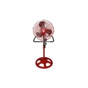 VENTILADOR DE 12" 3 EN 1 ROJO/-ELECTRIC LIFE