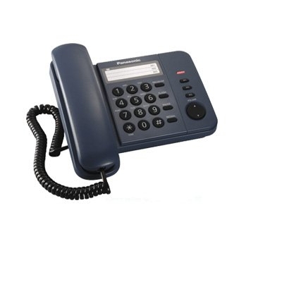 [KX-TS520LXB] TELEFONO ALAMB  NEGRO - PANASONIC