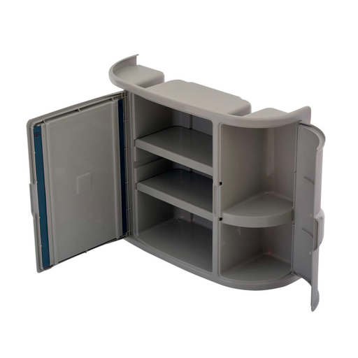 [7316-XP] GABINETE PARA BAÑO CON ESPEJO BEIGE - TEXCOMERCIAL