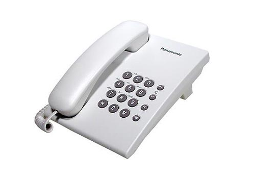 [KX-TS500-BLANCO] TELEFONO ALAMBRICO BLANCO - PANASONIC