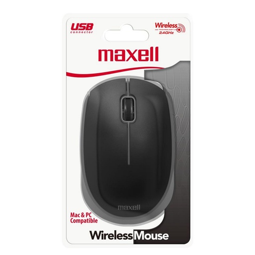 [MOWL-100 GRIS/NEGRO] MOUSE INALAM GRIS  - MAXELL