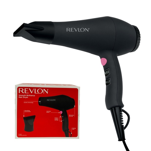 [RVDR5251] SECADORA DE CABELLO 1875W NEGRO - REVLON