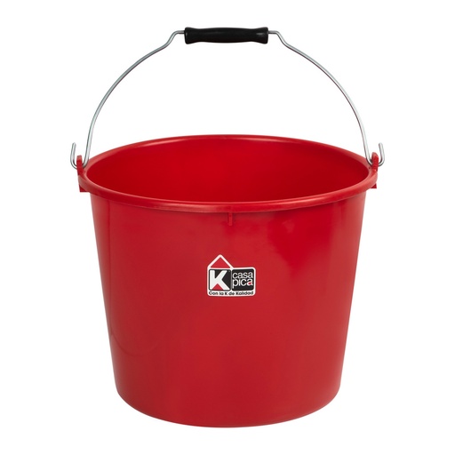 [BALDE ASA METAL 10LT ROJO] BALDE ASA METAL 10LT ROJO - PICA