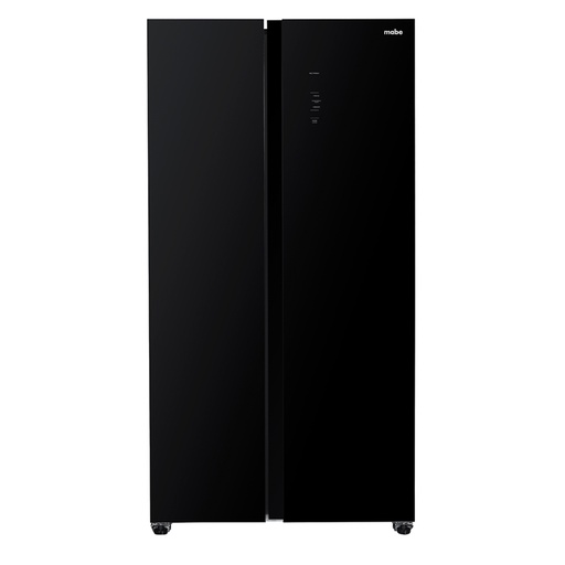 [MSL631LKLNG0] REFRIGERADORA SIDE BY SIDE 595LT NO FROST INVERTER DISPLAY GLASS TOUCH NEGRO/-MABE