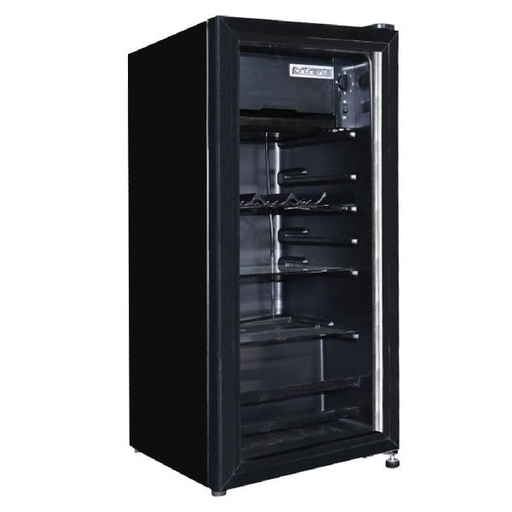 [SC-112] MINIBAR VITRINA 112LT 1PTA VD NEGRO-CONTINENTAL