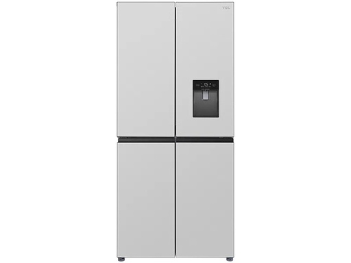 [P460CDGB] REFRIGERADORA SIDE BY SIDE 460LT CROSS DOOR INVERSOR ECOLOGICO PLATEADO-TCL