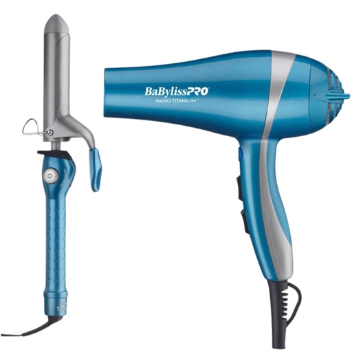 [BNTPP68] SECADORA DE CABELLO Y PINZA RIZADORA 1&quot; -BABYLISS