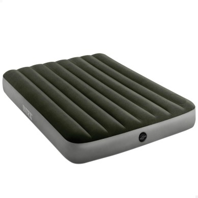 [64762] COLCHÓN INFLABLE 2 PZAS (191X137X25CM) VERDE/-INTEX