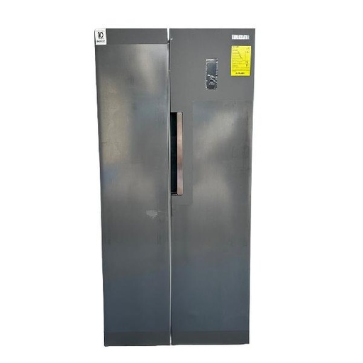 [BCD-460WE] REFRIGERADORA SIDE BY DIDE 460LT INVERTER 2P NO FROST LED 72X83X178CM GRIS/MATE -RCA