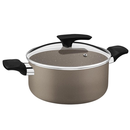 [28572/428] CACEROLA C/TAPA 28CM MILAZZO -TRAMONTINA
