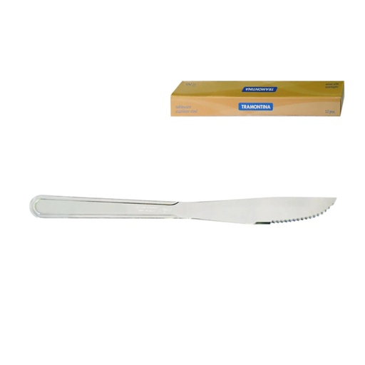 [23750/004] CUCHILLO P/ASADO BUZIOS N4 12UND -TRAMONTINA