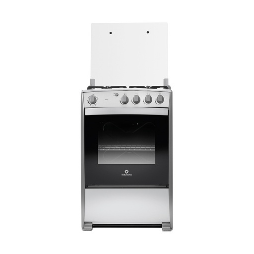 [MERIDA 24&quot;] COCINA GRILL A GAS 4Q 24&quot; CON HORNO 58X60X94CM CROMA/-INDURAMA