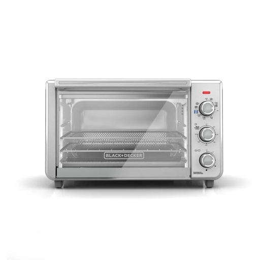 [TO3217SS-LA] HORNO Y FREIDORA DE AIRE  1500W 21.8LT 5 FUNC.-BLACK DECKER