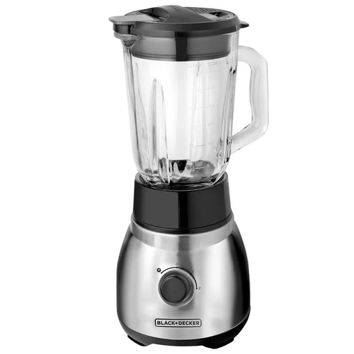 [BL1686-0SDLA] LICUADORA TRICUADORA 800W 2 VEL + PULSO GUARDACABLE INOX/-BLACK DECKER